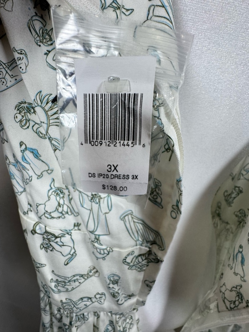NWT Disney Parks sleeveless Disney character Ink and Paint dress 3X(No belt) - Picture 11 of 13